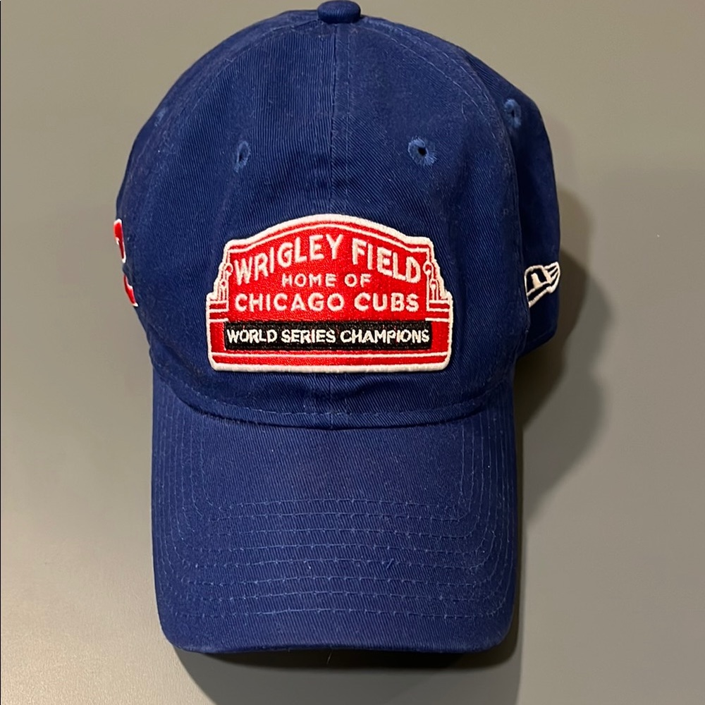 Chicago Cubs World Series Marquee Adjustable Hat
